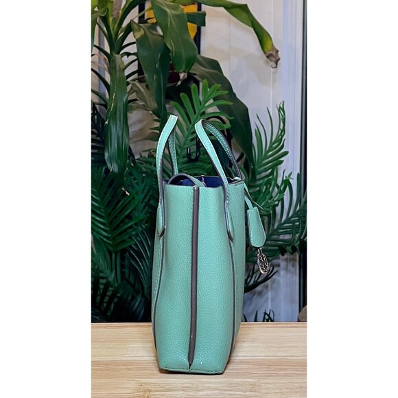 ✺✺ AUTHENTIC TORY BURCH Green Small Perry Handbag/Crossbody  ✺✺ - Picture 5 of 11